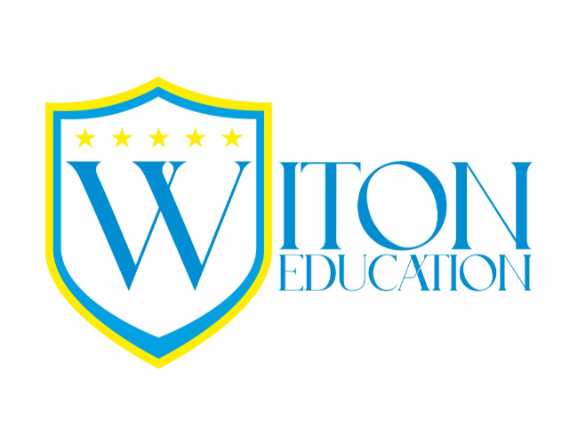 Projektowanie logo dla firm,  Logo - Witon Education, logo firm - Adjoua